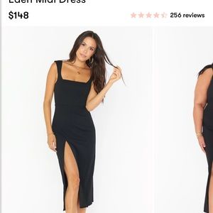 Show Me Your Mumu Eden Mini Dress - Black